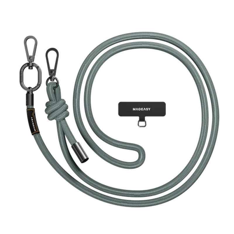 MAGEASY 8.3mm Strap 細身編織掛繩 / 掛繩片組 - 8