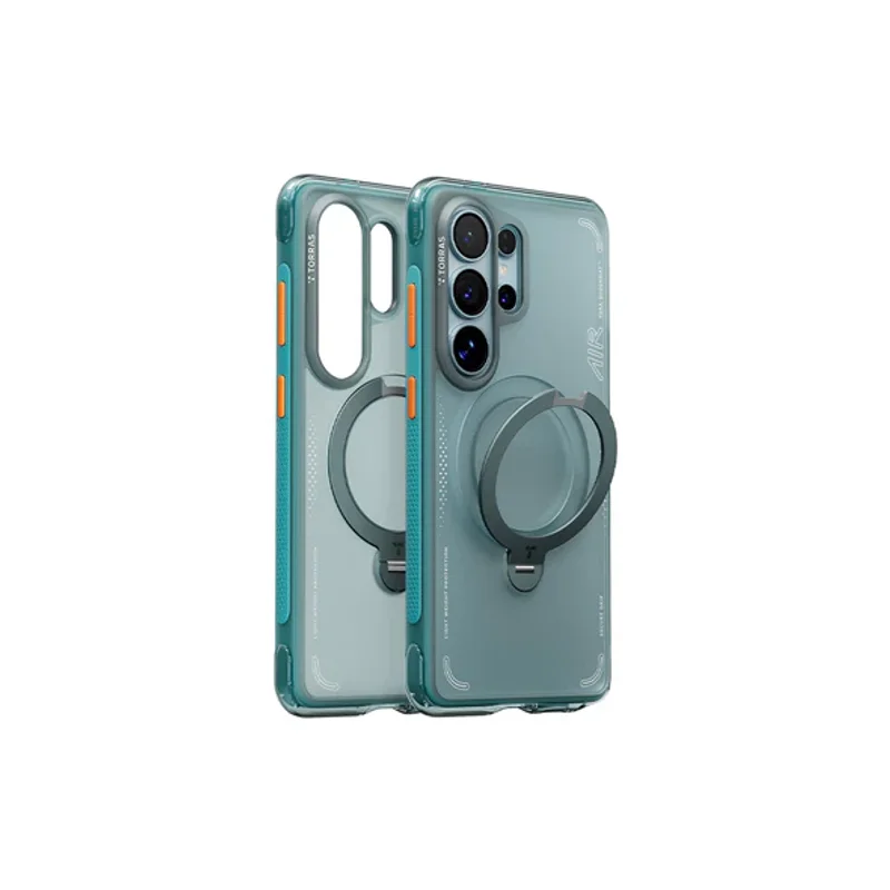 TORRAS-Ostand Spin Air 旋轉支架氣囊防摔手機殼 Samsung Galaxy S26 Ultra - 2