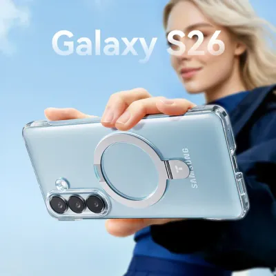 TOSSAS-Samsung Galaxy S26 系列-Ostand Slim 裸感極輕薄支架手機殼 