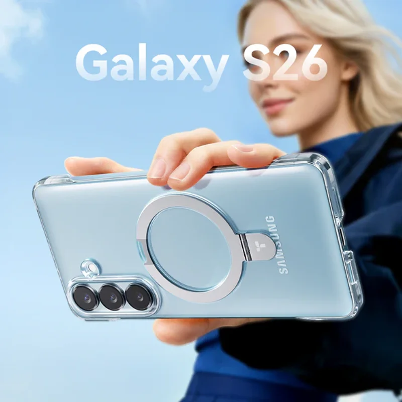 TOSSAS-Samsung Galaxy S26 系列-Ostand Slim 裸感極輕薄支架手機殼  - 1
