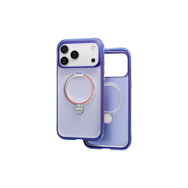 TORRAS- iPhone 17 系列-Ostand Q3 Air 足球系列 旋轉支架防摔氣囊手機殼 - 5