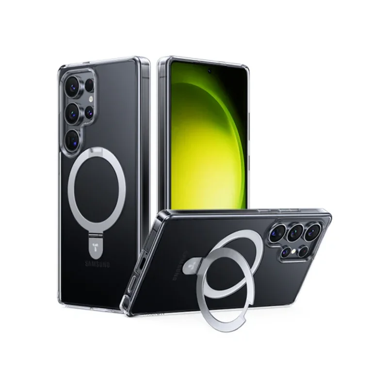 TORRAS-Ostand MagSafe 磁吸支架防摔手機殼-Galaxy S25 系列 - 3