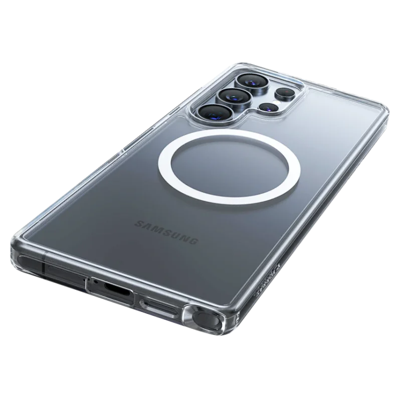TORRAS Diamond-Mag 抗黃化 MagSafe 透明防摔手機殼- Galaxy S25 系列 - 1