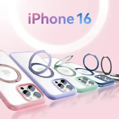 TORRAS Ostand R Fusion 隱藏支架防摔手機殼 - iPhone 16系列