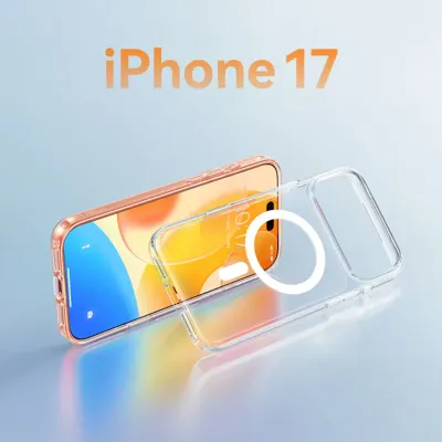 TORRAS- iPhone 16/17系列-Diamond-Mag 抗黃化 MagSafe 透明防摔手機殼
