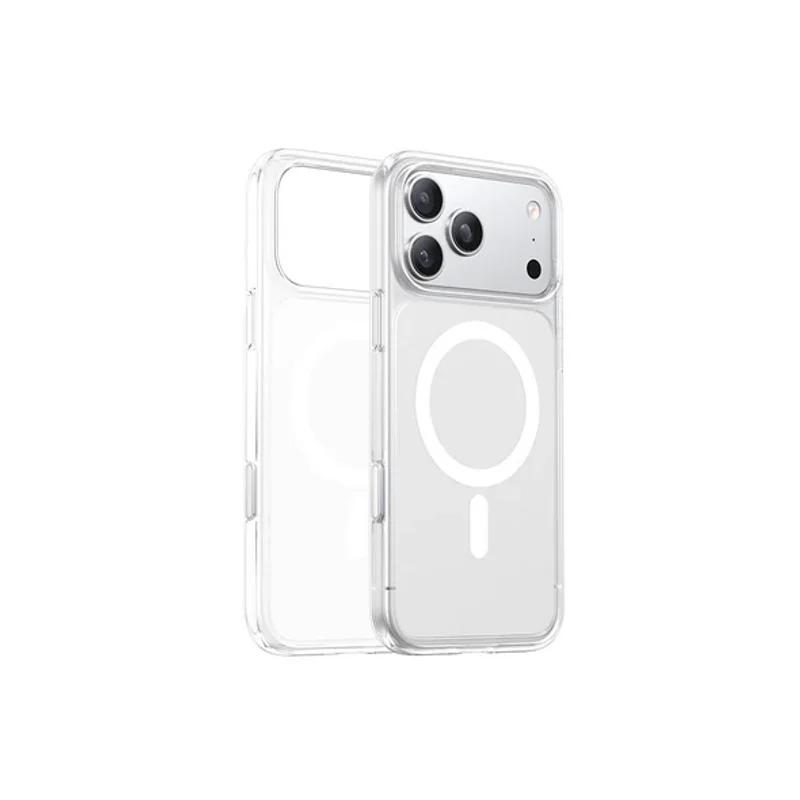 TORRAS- iPhone 16/17系列-Diamond-Mag 抗黃化 MagSafe 透明防摔手機殼 - 2