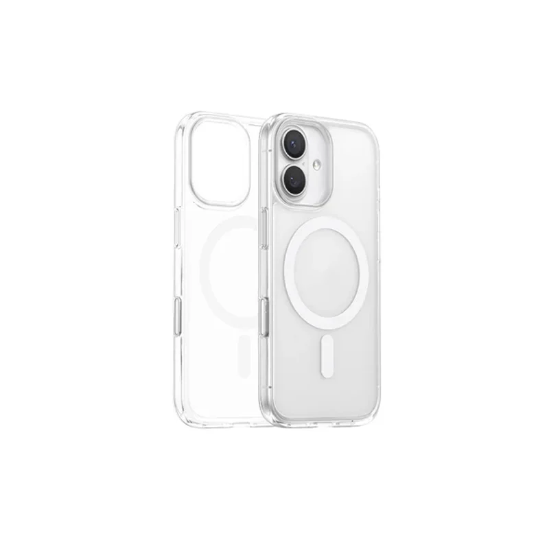 TORRAS- iPhone 16/17系列-Diamond-Mag 抗黃化 MagSafe 透明防摔手機殼 - 3