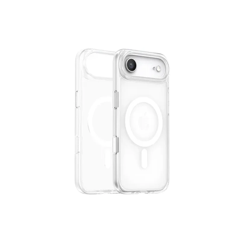 TORRAS- iPhone 16/17系列-Diamond-Mag 抗黃化 MagSafe 透明防摔手機殼 - 4
