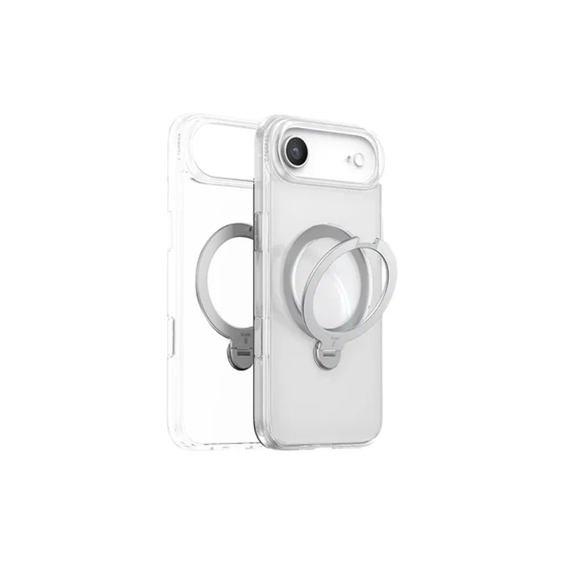 TORRAS- iPhone17系列-Ostand Spin Magnetic 相機按鍵旋轉支架防摔手機殼 - 4