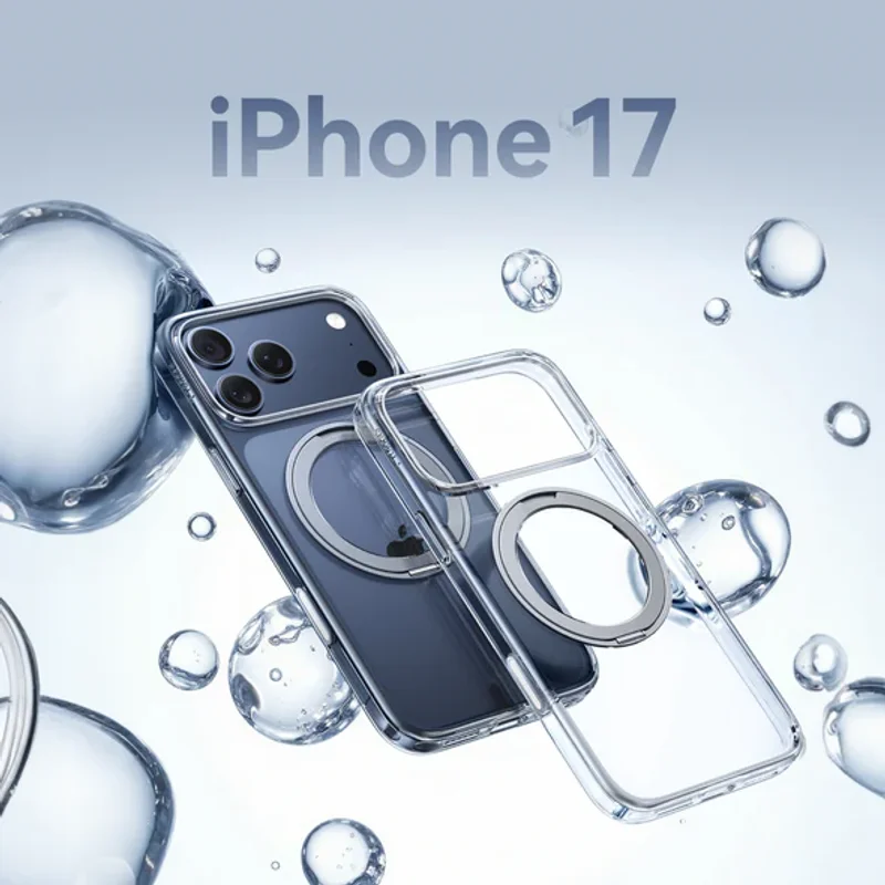 TORRAS-iPhone 17系列- Ostand R Magnetic 相機按鍵旋轉支架防摔手機殼 - 1