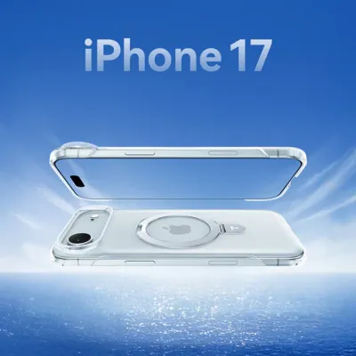TORRAS -iPhone17系列-Ostand Slim Magnetic 裸感極輕薄支架手機殼