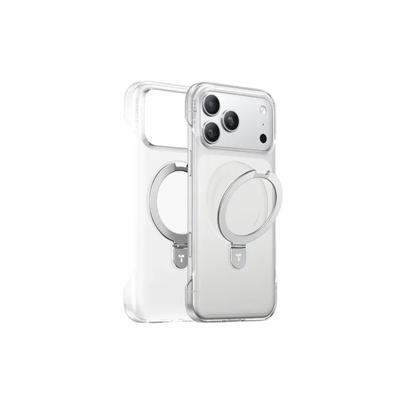 TORRAS -iPhone17系列-Ostand Slim Magnetic 裸感極輕薄支架手機殼 - 6