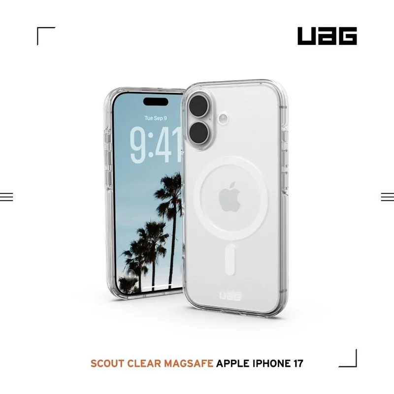 UAG Scout Clear 磁吸耐衝擊極簡保護殼-透明 - iPhone 系列 - 2