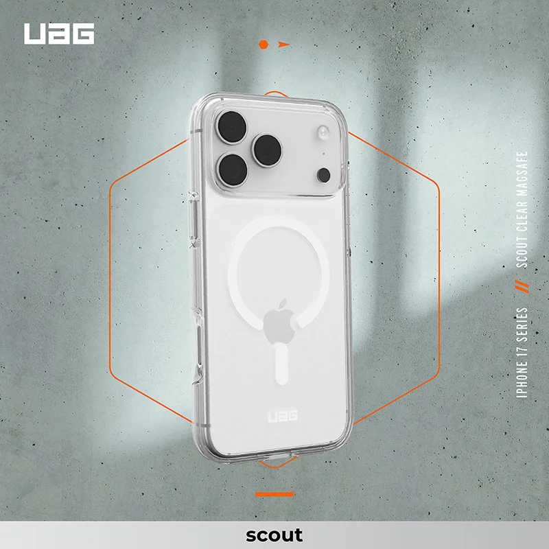 UAG Scout Clear 磁吸耐衝擊極簡保護殼-透明 - iPhone 系列 - 3