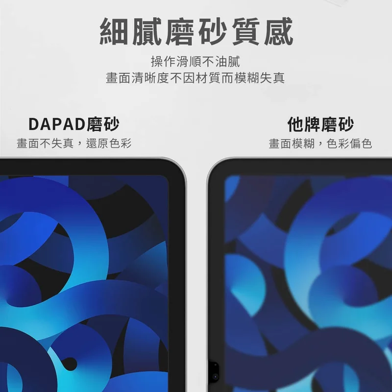 Dapad-平板磨砂滿版9H鋼化玻璃保護貼 額外照片 1