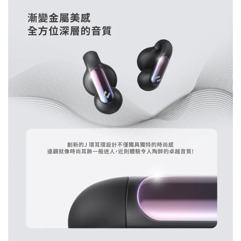 HAVIT 真無線開放式藍芽耳機 - 2