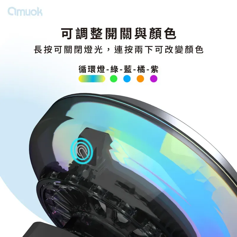 【amuok】C25 溫控車載無線充支架 25W - 6