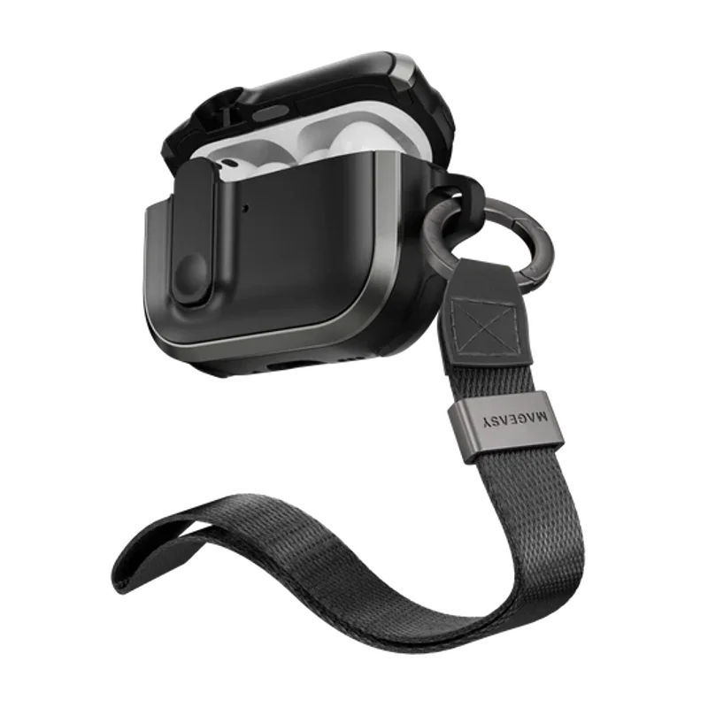 Odyssey with Wrist Strap 抗衝擊磁扣耳機殼-AirPods Pro 3 - 1
