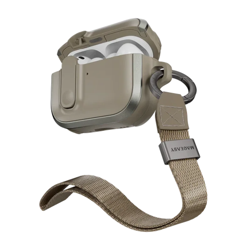 Odyssey with Wrist Strap 抗衝擊磁扣耳機殼-AirPods Pro 3 - 4