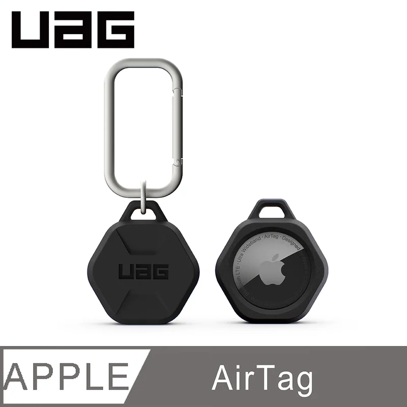 UAG-AIRTAG 矽膠扣環保護套-黑   - 2