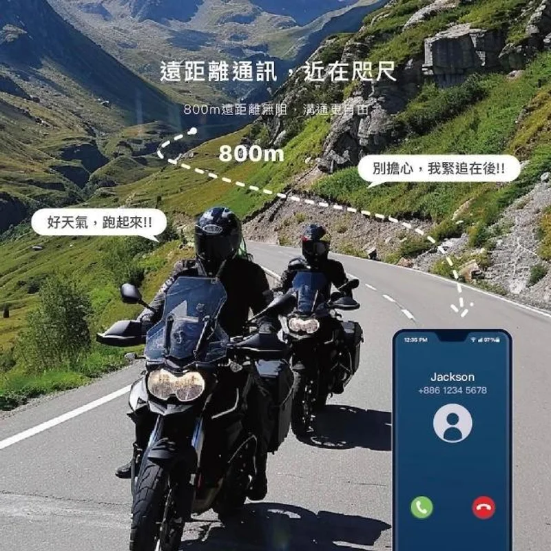 Graniclassic 我聽你講 RideTune C300 安全帽藍牙耳機 - 5