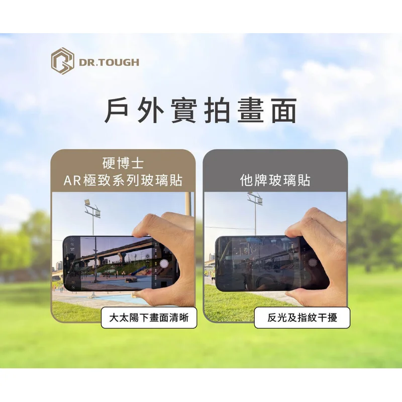 DR.TOUGH硬博士 AR抗反射滿版玻璃貼 - 2