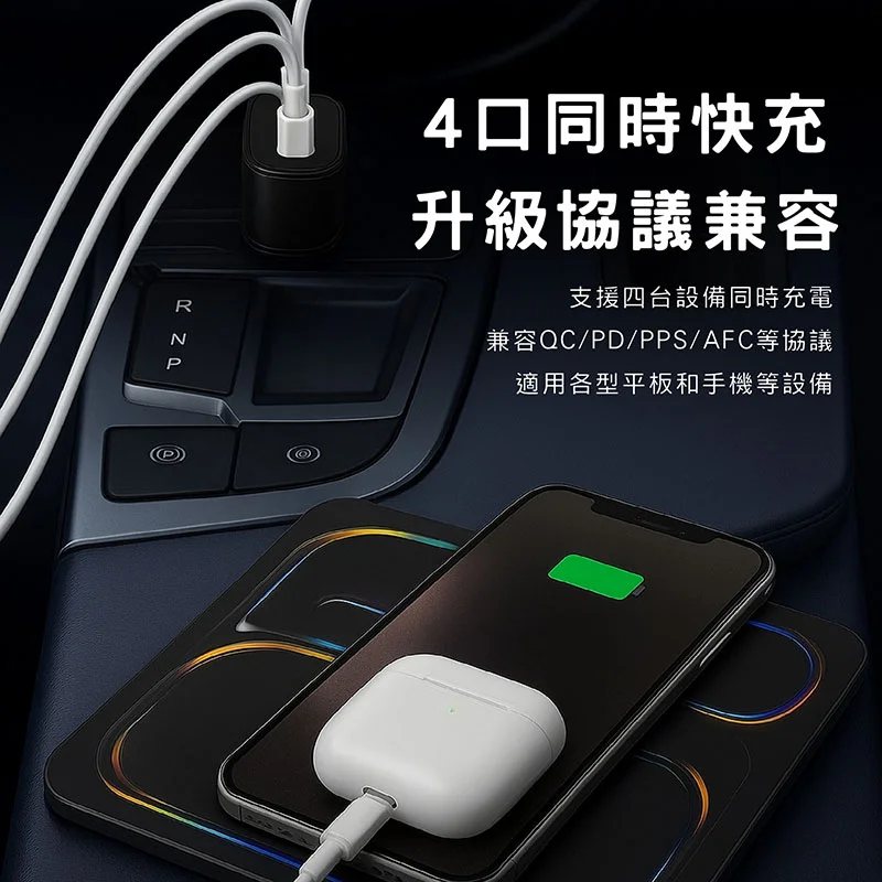 VOORCA 72W快充車用充電器 - 6