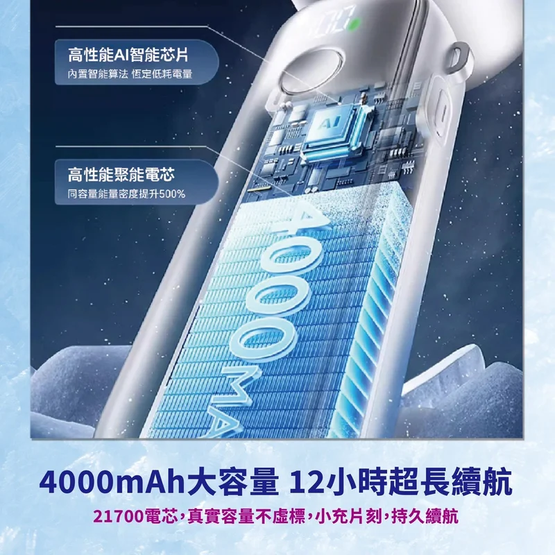 YF08 製冷冰敷強力風扇 商品特色