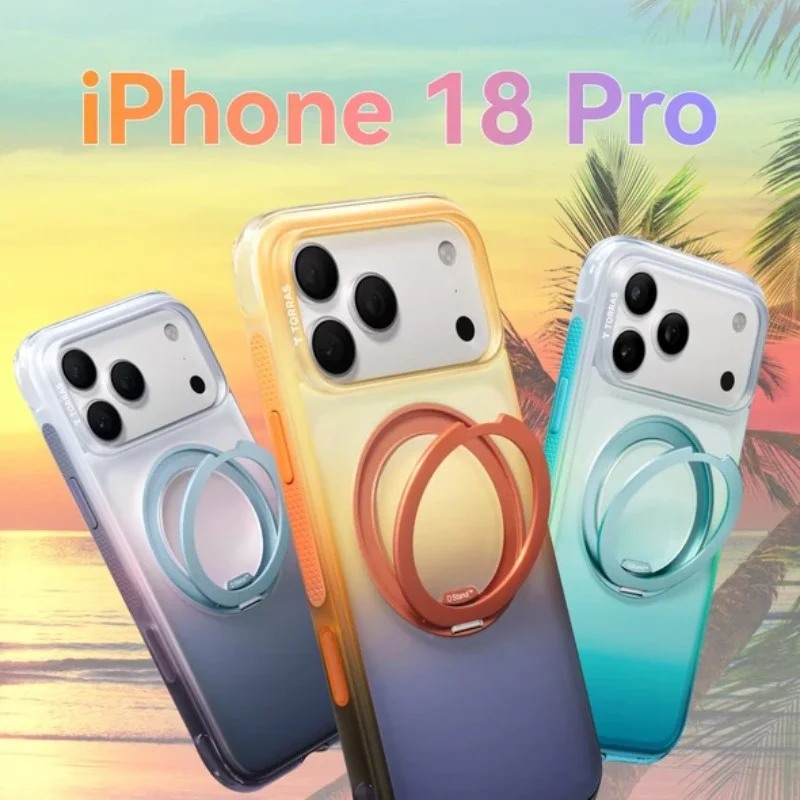 TORRAS-Ostand O3 Air 360度氣囊支架防摔手機殼 iPhone 18 Pro 系列 - 1