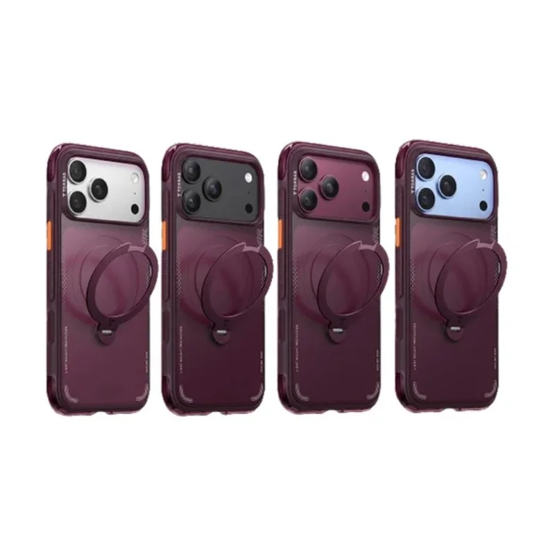 TORRAS-Ostand Q3 Air 經典防摔氣囊四象限 旋轉支架手機殼 iPhone 18 Pro 系列 - 3