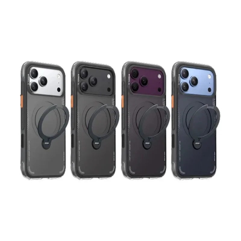 TORRAS-Ostand Q3 Air 經典防摔氣囊四象限 旋轉支架手機殼 iPhone 18 Pro 系列 - 5