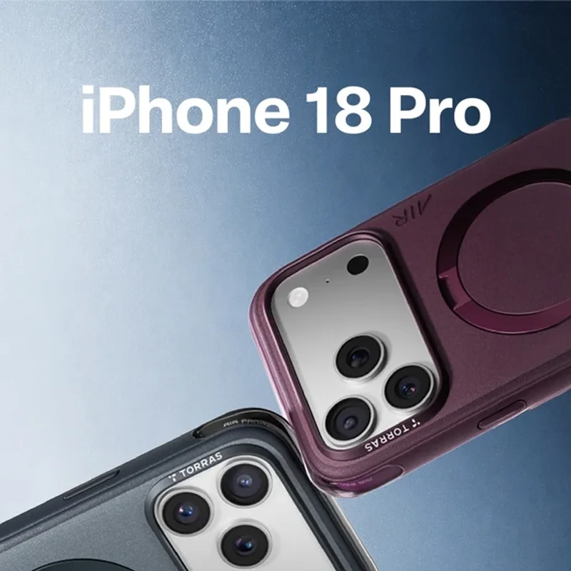 TORRAS-Ostand Q3 Air Essential 耐磨防摔氣囊四象限 旋轉支架手機殼 iPhone 18 Pro 系列 商品特色