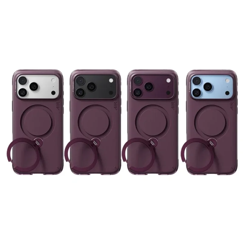 TORRAS-Ostand Q3 Air Essential 耐磨防摔氣囊四象限 旋轉支架手機殼 iPhone 18 Pro 系列 商品特色