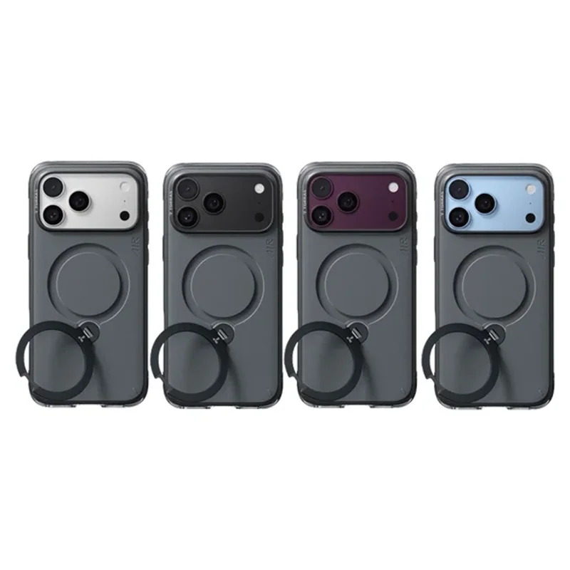 TORRAS-Ostand Q3 Air Essential 耐磨防摔氣囊四象限 旋轉支架手機殼 iPhone 18 Pro 系列 商品特色