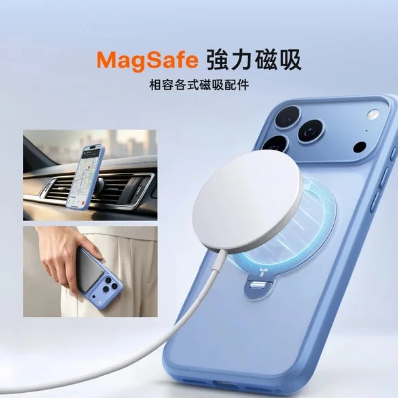 TORRAS-Ostand Q3 Spin 經典四象限 旋轉支架手機殼 iPhone 18 Pro 系列 - 7