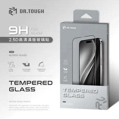 DR.TOUGH硬博士 2.5D滿版強化玻璃保護貼