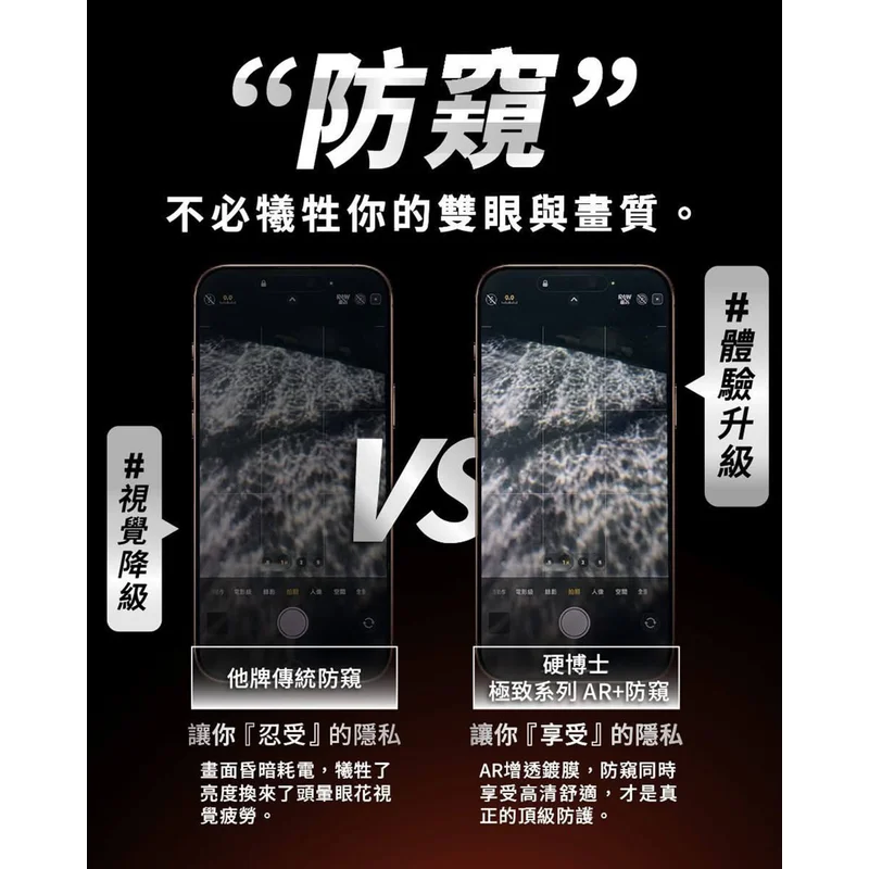 DR.TOUGH硬博士-極致系列 滿版玻璃保護貼(AR防窺) - 3