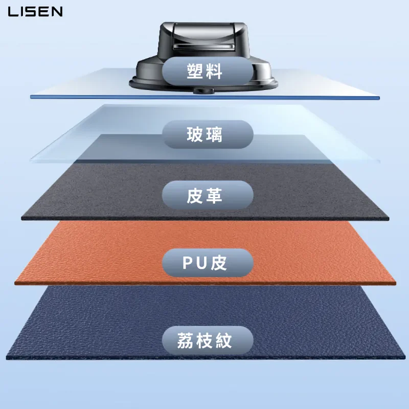 【Lisen】鐵俑夾臂手動鎖吸盤支架 - 3