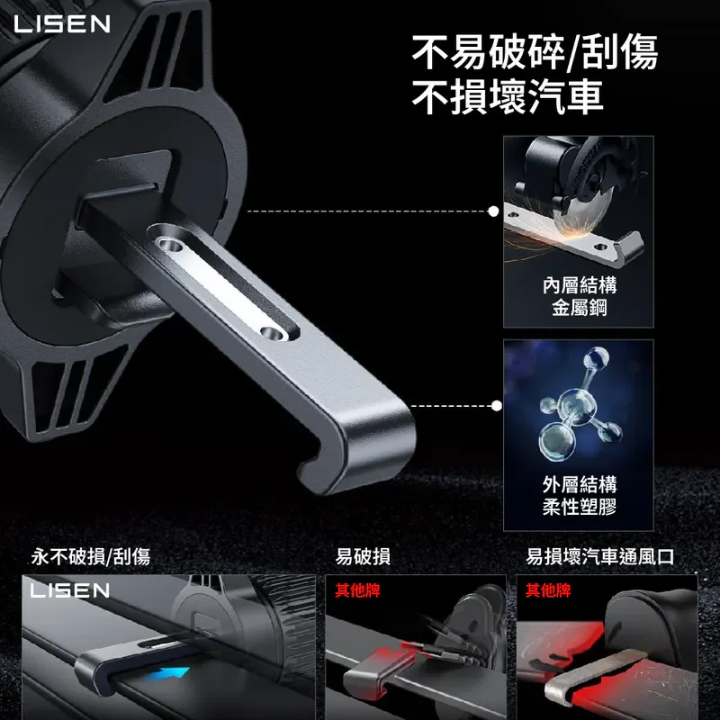 【Lisen】MagSafe 圓月磁吸支架 - 5
