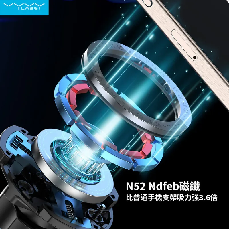 【Vyvylabs】Air Mag雙鎖 磁吸支架(連桿式版) - 2