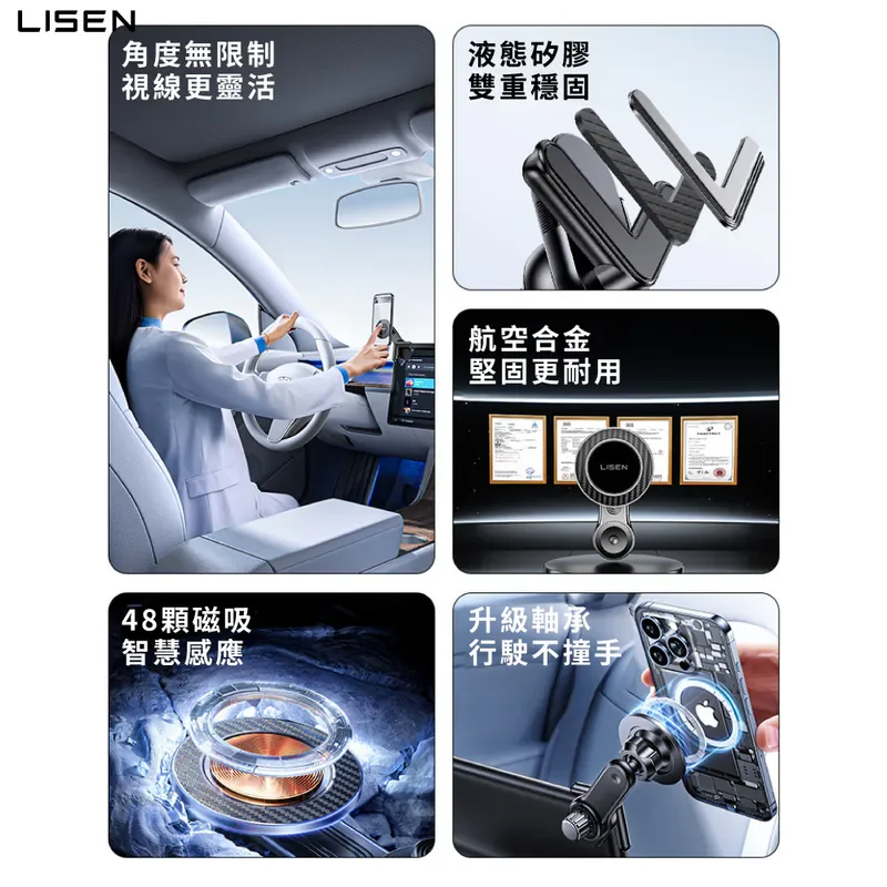 【Lisen】A113主控屏手機支架 - 5
