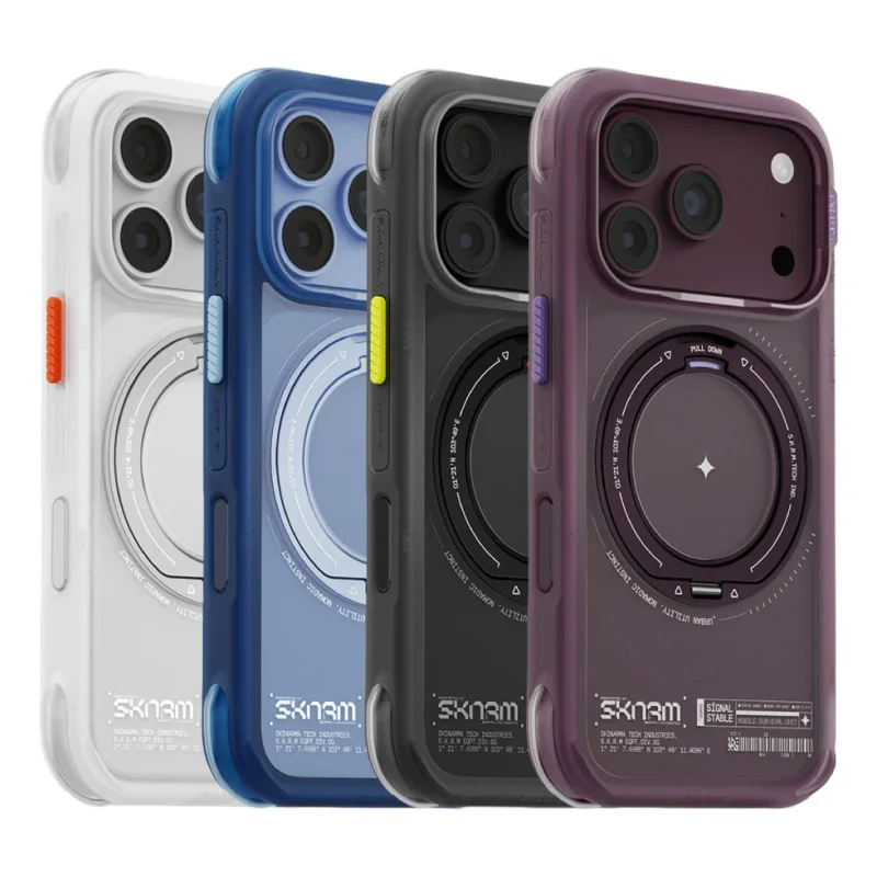 SKINARMA 日本東京 Atlas 抗震氣囊支架磁吸防摔殼/手機殼 iPhone 18 系列 商品特色
