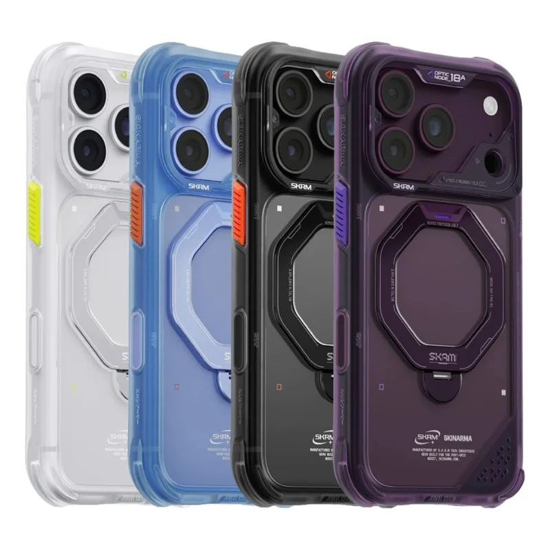 SKINARMA 日本東京 Saturn 360°旋轉星環支架磁吸手機殼 iPhone 18 系列 - 1