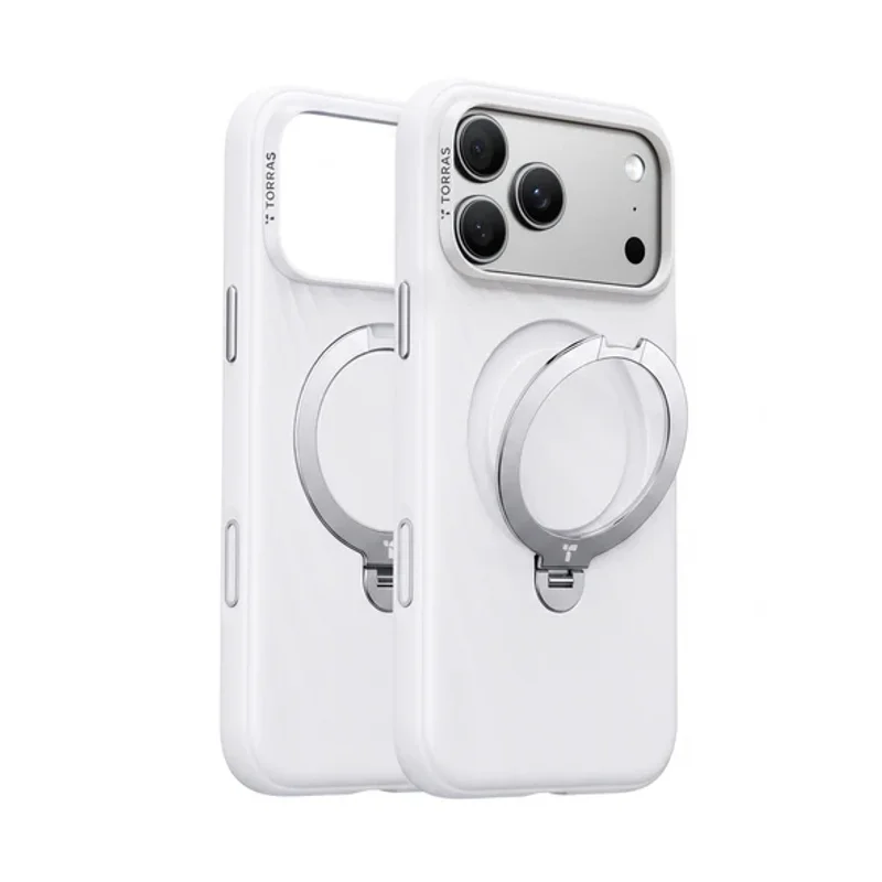 TORRAS-Ostand Q3 Wind 風紋矽膠四象限 旋轉支架手機殼 iPhone 18 Pro系列 商品特色