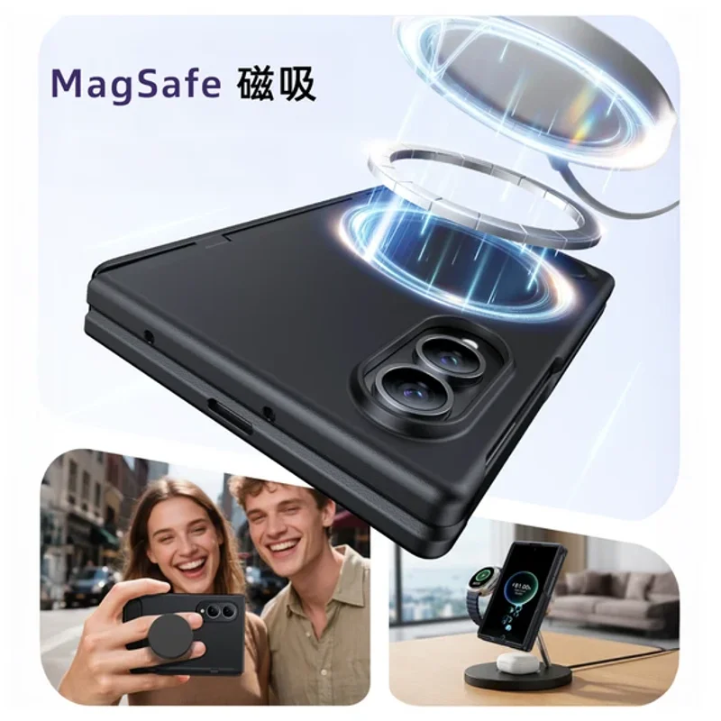 TORRAS-Samsung Galaxy Z Fold8-Ostand L1 Guardian MagSafe 支架防摔手機殼  商品特色