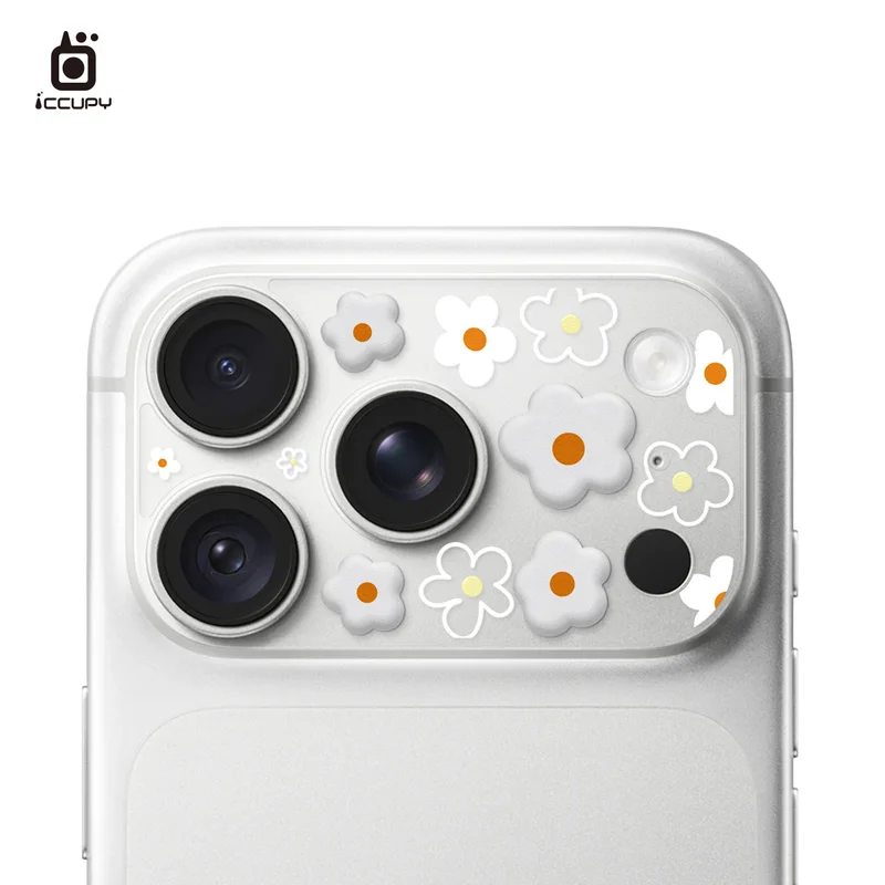 ICCUPY-iPhone18 / 17系列 立體泡泡貼 9H彩繪鏡頭底座貼 商品特色