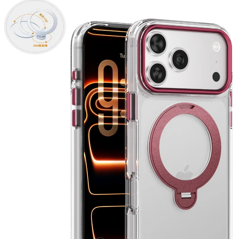 墨舍-透明支點支架磁吸【iPhone18/17系列】 - 3