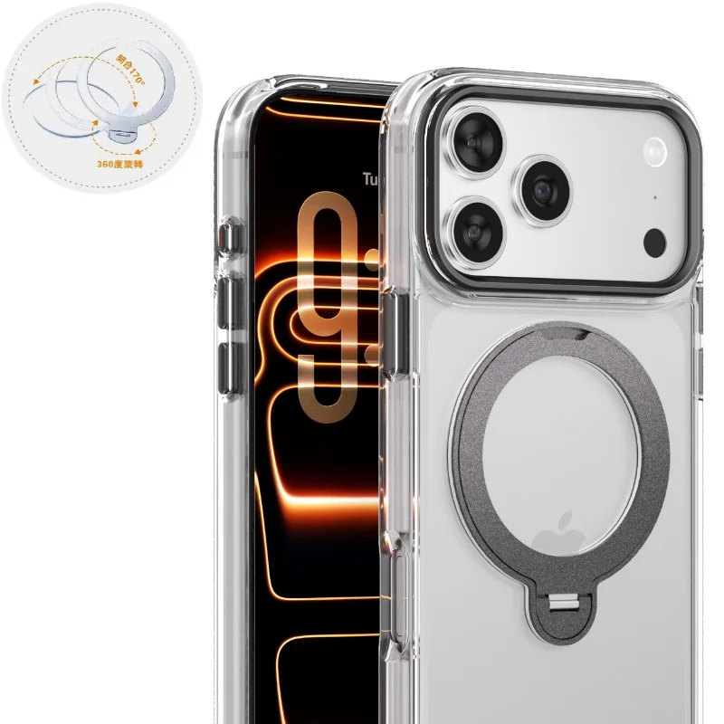 墨舍-透明支點支架磁吸【iPhone18/17系列】 - 4