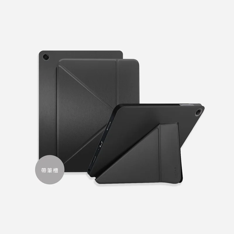 Dapad-SAMSUNG A11＋／A9＋ 大字立架平板側掀皮套-帶筆槽 - 3