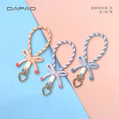 Dapad-蝴蝶結手機掛繩 長/短